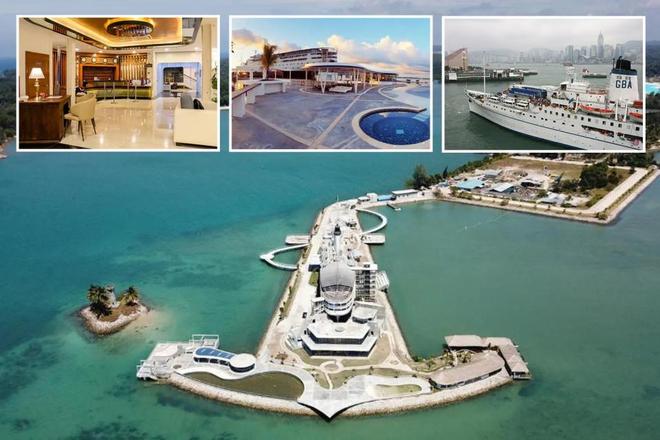 远洋客轮如今在印尼摇身一变成为超1亿元豪